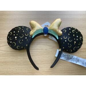 NWT Disney X Baublebar Princess Jasmine Black Minnie Mouse Ears0